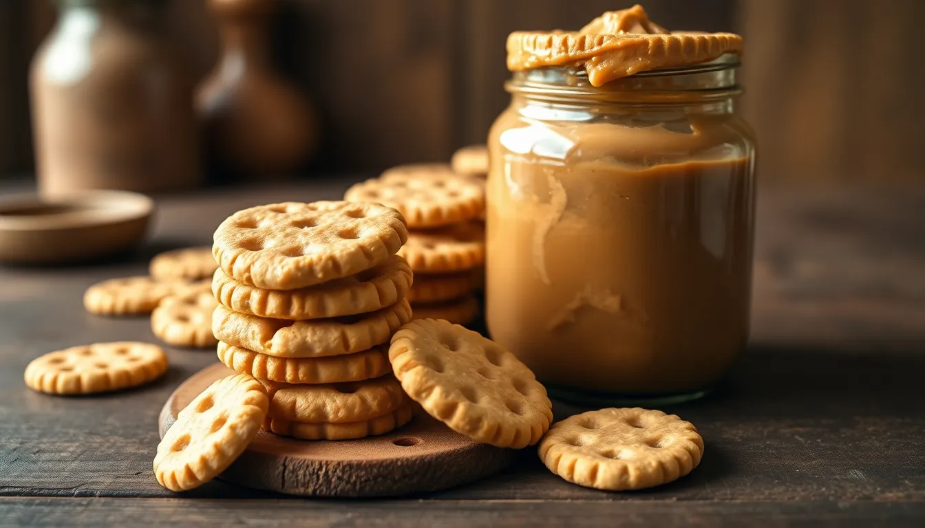 Pexels peanut butter crackers closeup